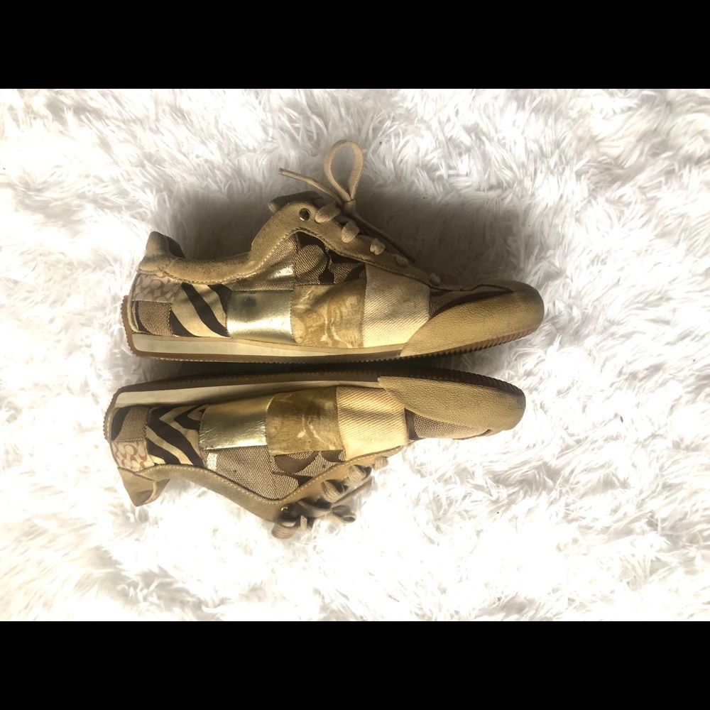 Coach Patchwork Sneakers - image 3